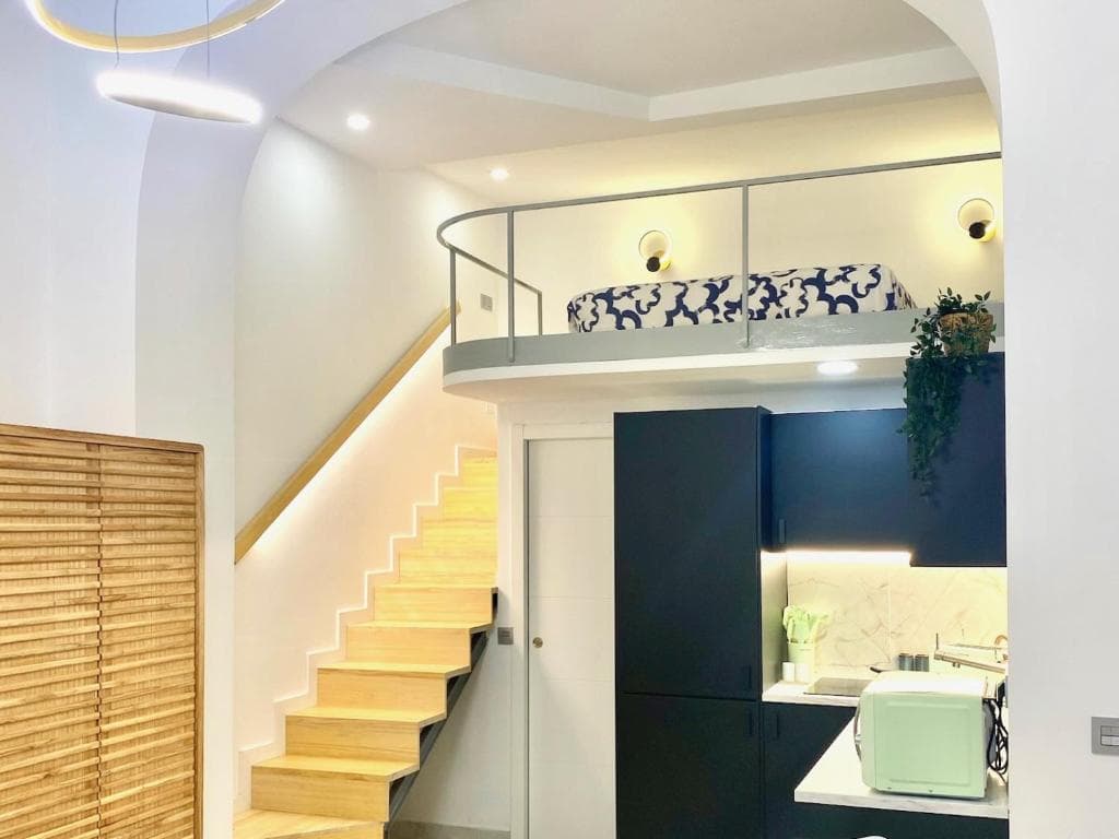 Apartamento The Museums Loft, con escalera al altillo