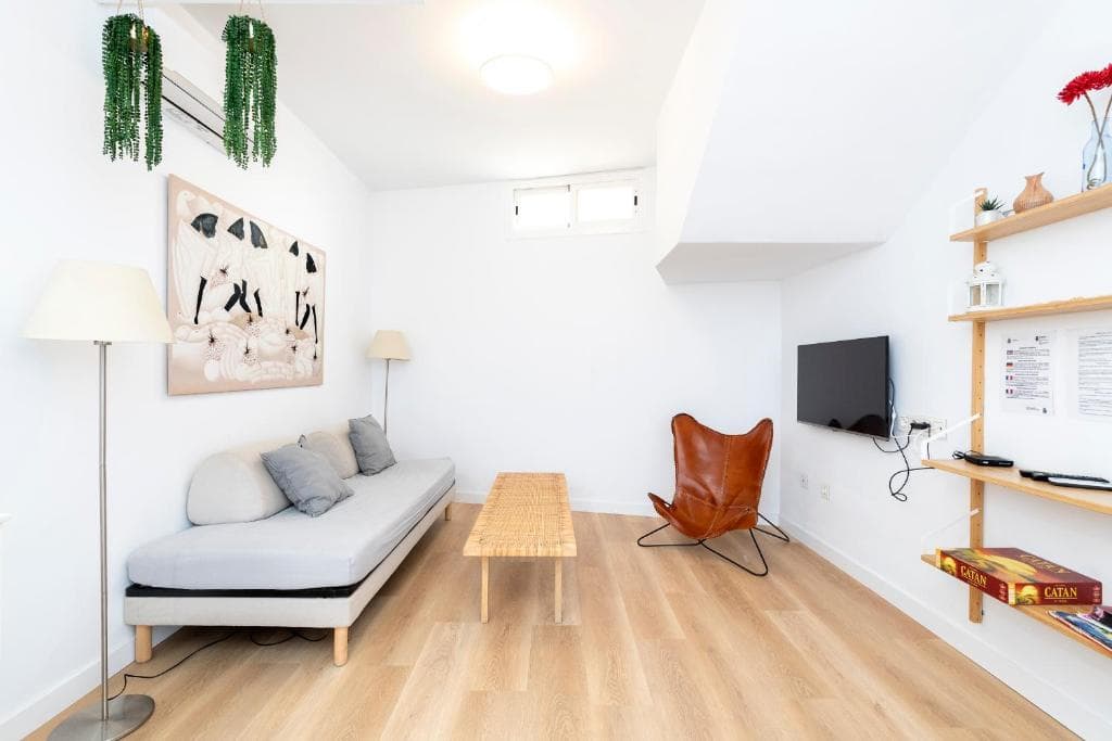 Salón luminoso del apartamento Dúplex Victoria